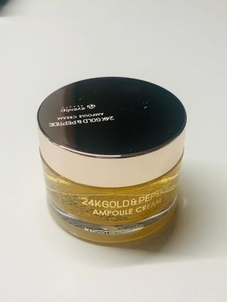아이앤립 / EYENLIP 아이앤립 24K 골드 N 펩타이드 앰플 크림 — 5점을 준 리뷰어가 2021년 3월 올린 사용 사진