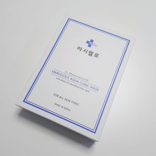 닥터마시멜로 닥터마스멜로 마블러스 아쿠아 클리닉 마스크 — 4점을 준 리뷰어가 2021년 3월 올린 사용 사진