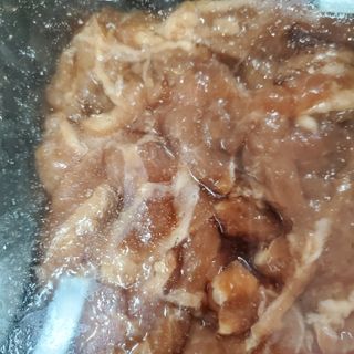 백석푸드시스템 프리미엄 마늘돼지 불고기 — 5점을 준 리뷰어가 2021년 6월 올린 사용 사진