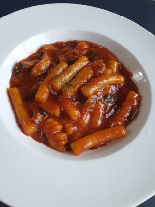 한성기업 무볼레 닭떡볶이+해물떡볶이 2종 세트 — 5점을 준 리뷰어가 2021년 9월 올린 사용 사진