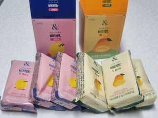 비타앤C 레몬맛, 망고맛 — 4점을 준 리뷰어가 2021년 4월 올린 사용 사진