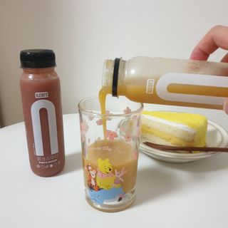BLENDY'S 핑크 스무디+블론디 스무디 — 5점을 준 리뷰어가 2021년 10월 올린 사용 사진
