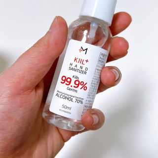 [엠메이데이] 그린티 피톤치드 감쪽같이 500ml + 손소독액 50ml — 4.5점을 준 리뷰어가 2022년 2월 올린 사용 사진