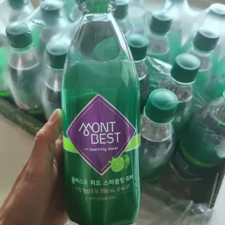몽베스트 Montbest with Sparkling water Lime20병 — 5점을 준 리뷰어가 2022년 7월 올린 사용 사진
