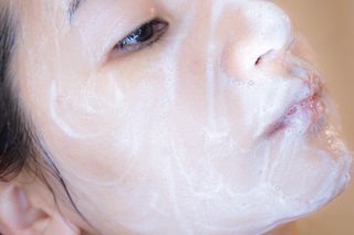 바노바기 코스메틱 바노바기 밀크씨슬 리페어 시카 폼 클렌저 플러스 120ml + 선스크린 플러스 50ml — 5점을 준 리뷰어가 2023년 7월 올린 사용 사진