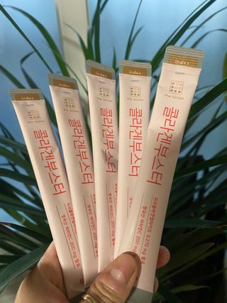 더리틀스 콜라겐부스터 — 5점을 준 리뷰어가 2023년 1월 올린 사용 사진