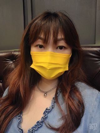 에어에이드 컬러 덴탈 마스크 — 5점을 준 리뷰어가 2021년 8월 올린 사용 사진