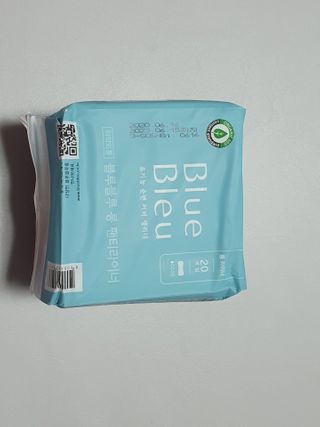 블루블루 유기농 순면 커버 생리대 — 4점을 준 리뷰어가 2021년 2월 올린 사용 사진