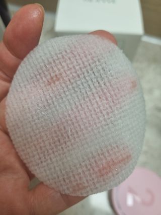 디에이브 더마-테카 바이옴 카밍패드 60매 — 5점을 준 리뷰어가 2022년 11월 올린 사용 사진