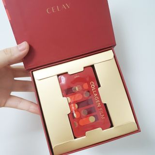 프리마인 귀족의 콜라겐, 92배 흡수율. 럭셔리 프리미엄 셀라브 콜라겐필름 30매 — 5점을 준 리뷰어가 2021년 10월 올린 사용 사진