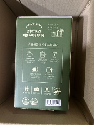 클린24시간 바로 마시는 애플사이다비니거 — 5점을 준 리뷰어가 2024년 7월 올린 사용 사진