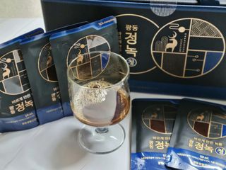 광동생활건강 [광동] 바르게 만든 녹용, 광동정녹청 — 4점을 준 리뷰어가 2021년 11월 올린 사용 사진