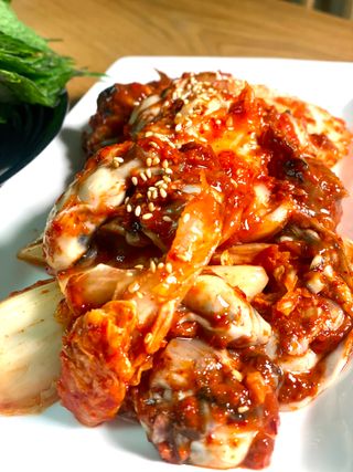 셰프애찬 별미김치 굴겉절이 1kg — 5점을 준 리뷰어가 2022년 12월 올린 사용 사진