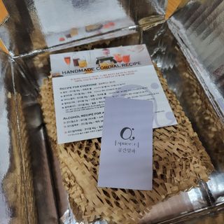 공간알파 시그니처 계화코디얼 + 히비스커스레몬코디얼 2종 세트 — 5점을 준 리뷰어가 2021년 12월 올린 사용 사진