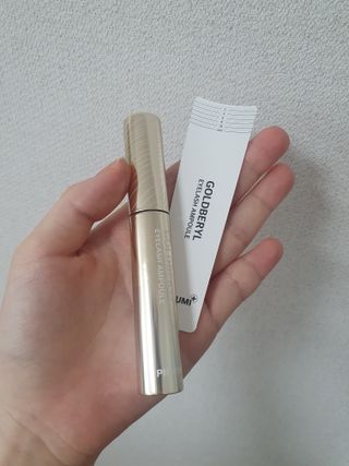 피부미 골드베릴 아이래쉬 앰플 10ml — 5점을 준 리뷰어가 2021년 9월 올린 사용 사진