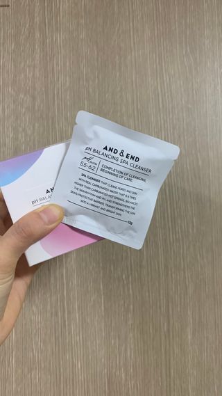 앤앤드 앤드앤엔드 pH 밸런싱 스파클렌저 — 5점을 준 리뷰어가 2021년 2월 올린 사용 사진
