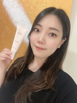 프리마인 선크림만 바꿨을 뿐인데 매일 물 2L챙겨먹고 기초케어 완벽하게 한 물빛피부 완성,셀라브UV프로텍터 — 5점을 준 리뷰어가 2023년 7월 올린 사용 사진