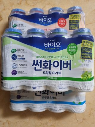 LIVE 매일바이오 썬화이버 드링킹 요거트 — 5점을 준 리뷰어가 2022년 8월 올린 사용 사진
