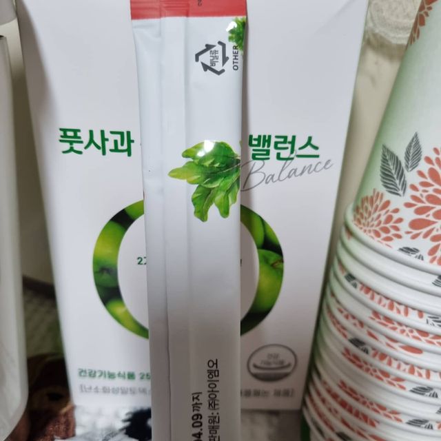 아임오 풋사과 식이섬유 밸런스 젤리 14포 리뷰 사진