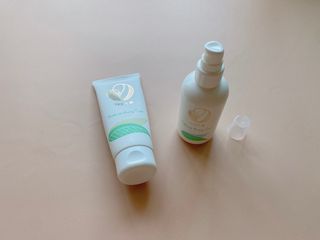 mom e 맘이 내추럴 베이비 케어 크림+바디오일 — 5점을 준 리뷰어가 2021년 1월 올린 사용 사진