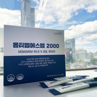바른비타민 옵티엠에스엠2000 1박스 60포 관절 연골 복합건강기능식품 — 5점을 준 리뷰어가 2021년 6월 올린 사용 사진