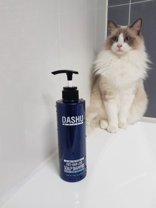 다슈코리아 다슈 데일리 단백질 한방 두피 골드 샴푸 500ml — 5점을 준 리뷰어가 2021년 2월 올린 사용 사진