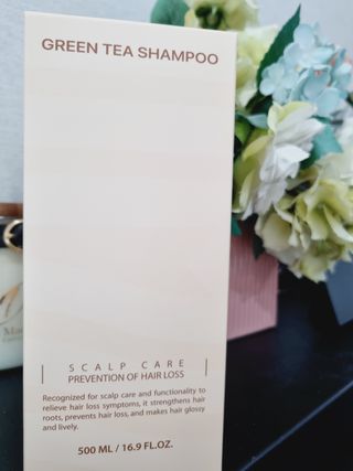 프리마인 더이상 뻣뻣하고 효과없는 탈모샴푸는 NO. 근본부터 케어하는 셀베이스 그린티샴푸(500ml) — 5점을 준 리뷰어가 2023년 3월 올린 사용 사진