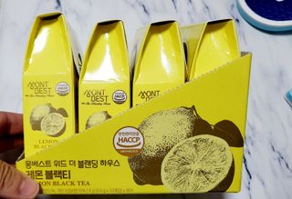 몽베스트 위드더 블랜딩 하우스 _레몬 블랙티 — 3점을 준 리뷰어가 2023년 1월 올린 사용 사진