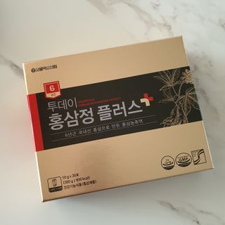 서울약사신협_투데이홍삼정플러스스틱_10g x 30포 — 4점을 준 리뷰어가 2021년 1월 올린 사용 사진