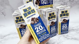 바디랩 프로틴음료 단백질쉐이크 메가프로틴 — 4점을 준 리뷰어가 2022년 4월 올린 사용 사진