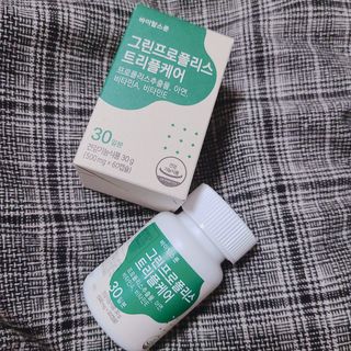 바이탈스푼 그린프로폴리스트리플케어 — 5점을 준 리뷰어가 2021년 6월 올린 사용 사진
