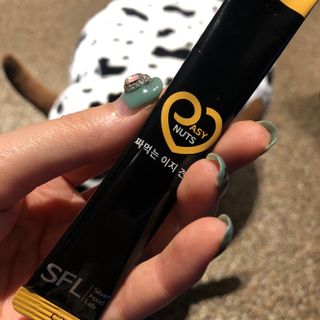 짜먹는 이지견과 짜먹는 이지아몬드, 짜먹는 이지허니피넛, 짜먹는 이지캐슈넛 각 10g X  10포 — 5점을 준 리뷰어가 2021년 4월 올린 사용 사진