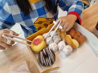 칩스틱 과자젓가락 게이밍젓가락 2ea / KC인증 식품용 — 5점을 준 리뷰어가 2021년 11월 올린 사용 사진