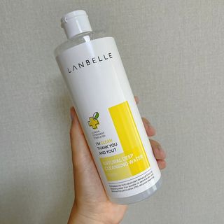 랑벨 내츄럴 딥 클렌징 워터 500ml — 5점을 준 리뷰어가 2022년 6월 올린 사용 사진