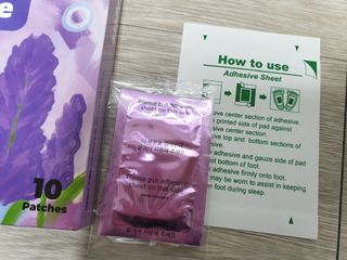 [레제르] 아로마 수액패치 발패치 10매입 - 라벤더향/유칼립투스향/대나무향 — 5점을 준 리뷰어가 2022년 2월 올린 사용 사진