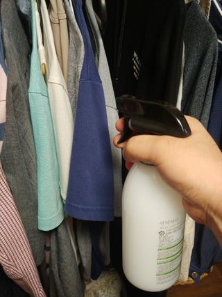 편백하라 피톤치드 편백수 탈취제 500ML — 5점을 준 리뷰어가 2022년 10월 올린 사용 사진