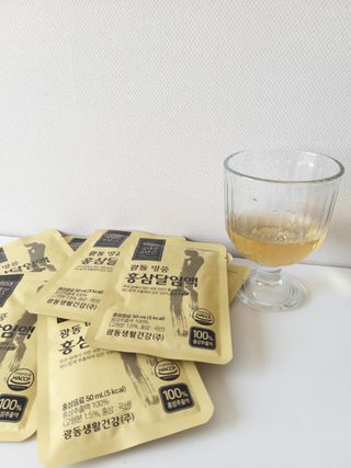 광동생활건강 광동 명품 홍삼달임액 50mL x 30포 — 5점을 준 리뷰어가 2023년 4월 올린 사용 사진