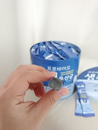 서울약사신협_프로바이오생유산균_2.5G x 100포 — 5점을 준 리뷰어가 2021년 5월 올린 사용 사진