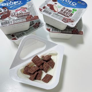 매일바이오 토핑요거트 — 4.5점을 준 리뷰어가 2021년 5월 올린 사용 사진