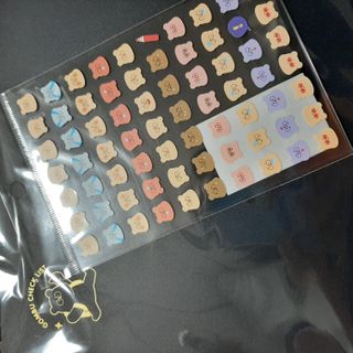 리훈 곰부 체크리스트+ 곰부 리무버블스티커 1장 — 5점을 준 리뷰어가 2021년 4월 올린 사용 사진