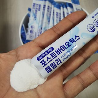 서울약사신협_포스트바이오틱스패밀리_5g x 100포 — 5점을 준 리뷰어가 2021년 3월 올린 사용 사진