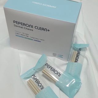 페페로니 클린플러스 덴탈치킨껌 10g x 14p — 5점을 준 리뷰어가 2021년 7월 올린 사용 사진