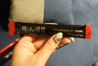 새롬바이오 리생 [미쾌변] 차전자피 식이섬유 건강기능식품 3팩 — 4점을 준 리뷰어가 2021년 7월 올린 사용 사진