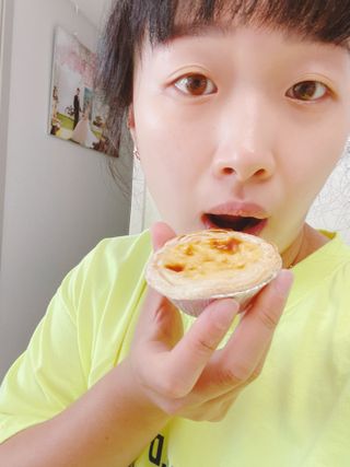 디앙뜨 포르투갈 에그타르트 오리지널 맛+패션후르츠 맛 중 택1 — 5점을 준 리뷰어가 2021년 8월 올린 사용 사진