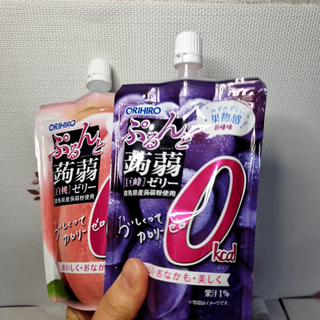 ORIHIRO 오리히로 곤약젤리 제로칼로리 130g 4종 4팩(맛별로 1팩씩) — 5점을 준 리뷰어가 2023년 1월 올린 사용 사진