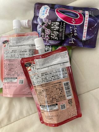 ORIHIRO 오리히로 곤약젤리 제로칼로리 130g 4종 4팩(맛별로 1팩씩) — 5점을 준 리뷰어가 2023년 1월 올린 사용 사진