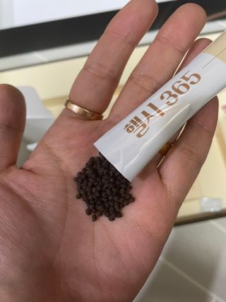 주식회사 보삼바이오산업 핼시365 프리미엄 _ 베이지 — 4점을 준 리뷰어가 2022년 2월 올린 사용 사진