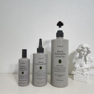 심플리오 비오틴 탈모케어 솔루션 3종 샴푸500ml+앰플100ml+워터 트리트먼트 250ml — 5점을 준 리뷰어가 2022년 7월 올린 사용 사진