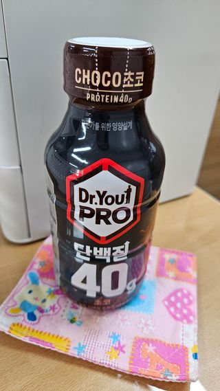 닥터유 프로 단백질 드링크 40g 초코 닥터유 프로 단백질드링크 40g 초코 — 5점을 준 리뷰어가 2024년 9월 올린 사용 사진
