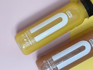 BLENDY'S 핑크 스무디+블론디 스무디 — 3.5점을 준 리뷰어가 2021년 12월 올린 사용 사진